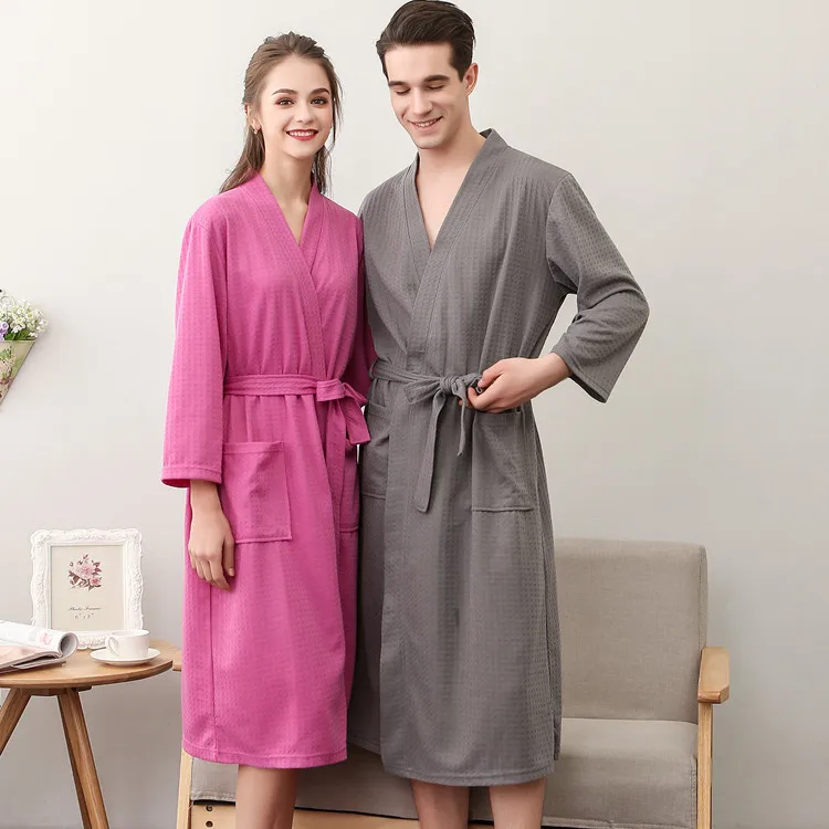 Autumn Adult Bathrobe Sashes Robe Men Luxury Spa Hotel Homewear Couple Pockets Long Sleeve Waffles Soft Lounge Shirts Nightgown
Autumn Adult Bathrobe Sashes Robe Men Luxury Spa Hotel Homewear Couple Pockets Long Sleeve Waffles Soft Lounge Shirts Nightgown