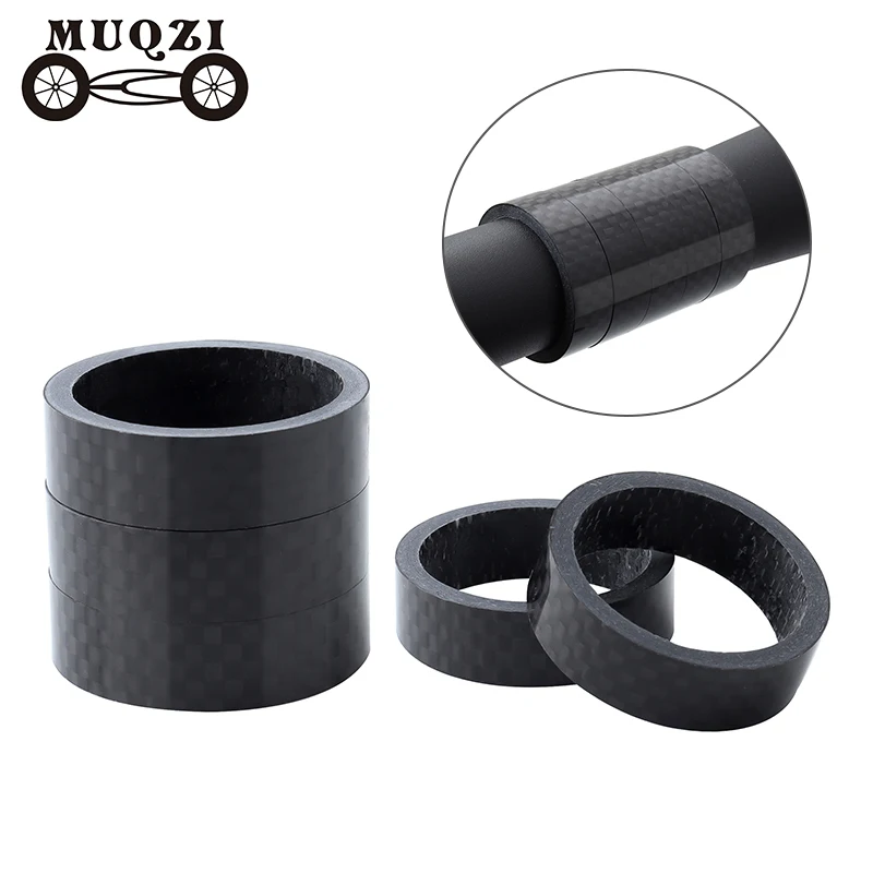 MUQZI 5PCS 10mm Headset Stem Washer MTB Road Bike Fork Carbon Fiber Spacer 1-1/8" 28.6mm Gasket Bicycle Parts
MUQZI 5PCS 10mm Headset Stem Washer MTB Road Bike Fork Carbon Fiber Spacer 1-1/8" 28.6mm Gasket Bicycle Parts