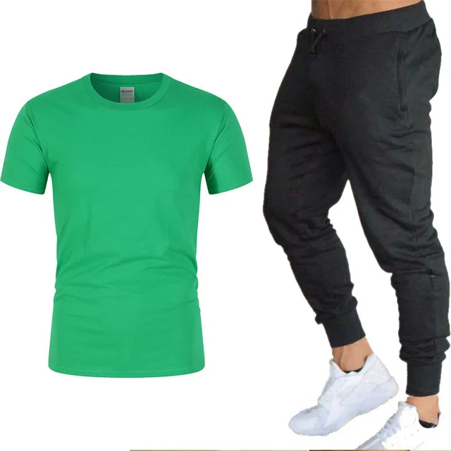 2021 Hot-Selling Summer T-Shirt Pants Set Casual Brand Fitness Jogger Pants T Shirt Hip Hop Fashion Men's Tracksuits
2021 Hot-Selling Summer T-Shirt Pants Set Casual Brand Fitness Jogger Pants T Shirt Hip Hop Fashion Men's Tracksuits