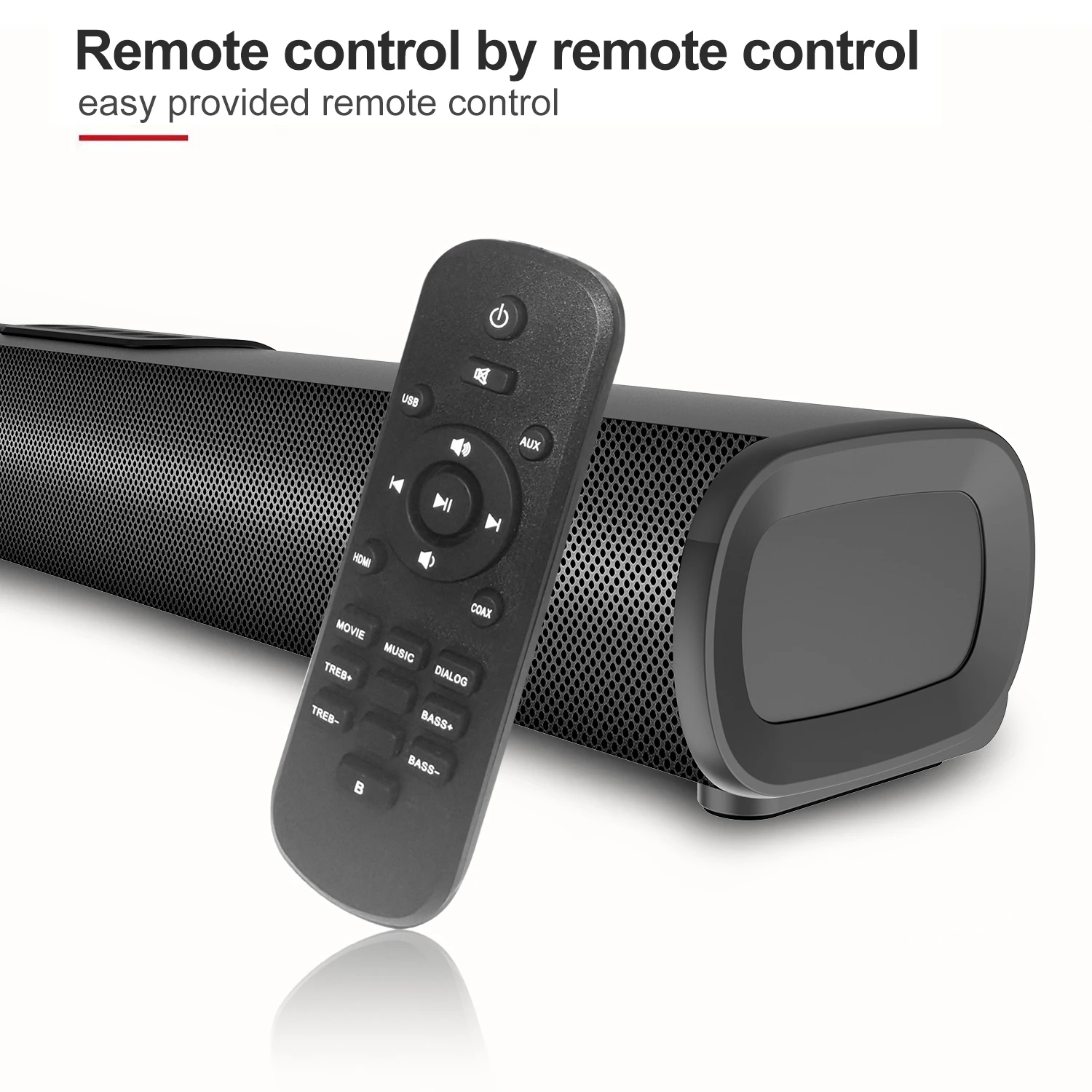 50W Wall-mounted TV Soundbar Home Theater Bluetooth Speaker Support Optical Coaxial HDMI-compatible AUX With Subwoofer For TV PC
50W Wall-mounted TV Soundbar Home Theater Bluetooth Speaker Support Optical Coaxial HDMI-compatible AUX With Subwoofer For TV PC