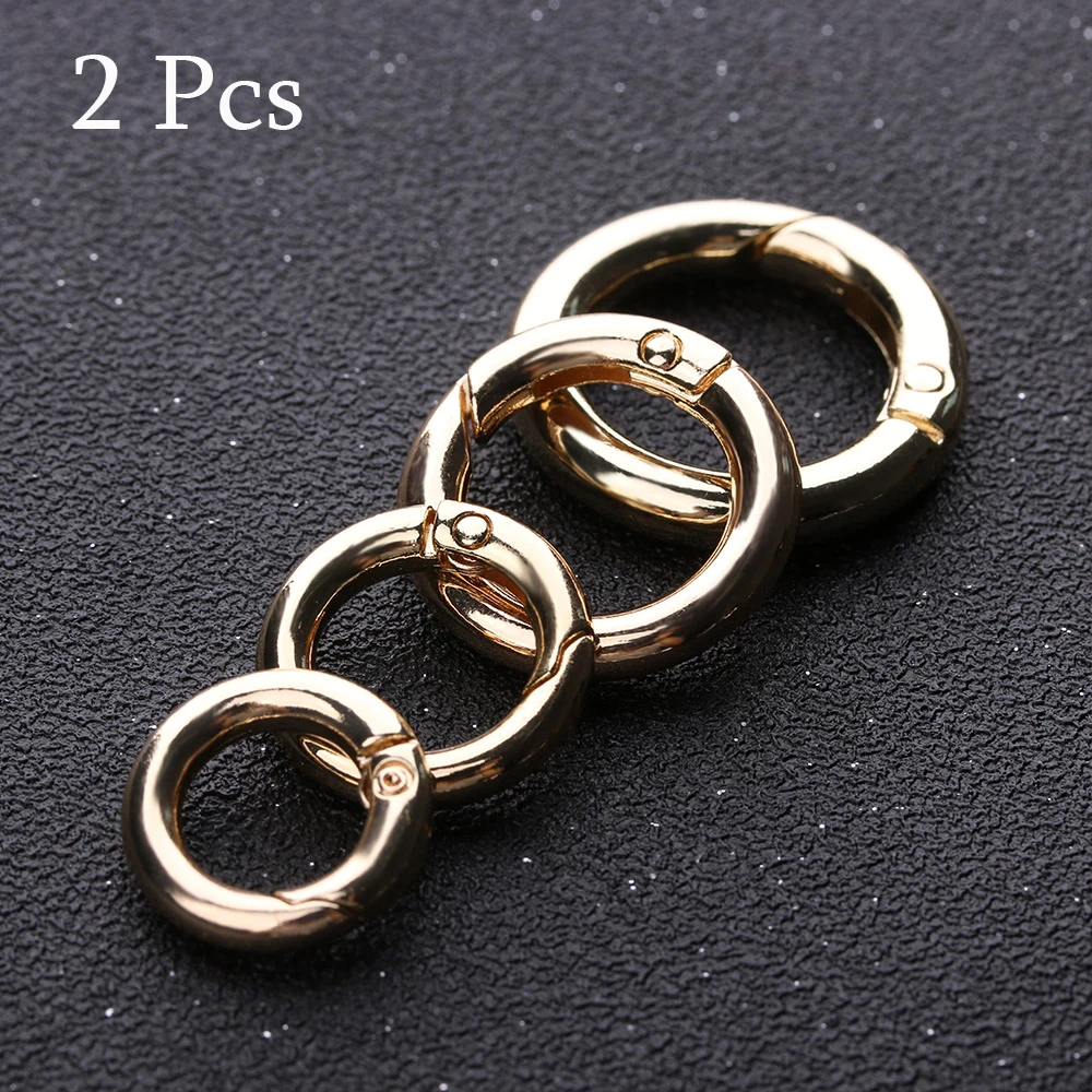 2Pcs Zinc Alloy Plated Spring O-Ring Buckles Clips Carabiner Purses Handbags Round Push Trigger Snap Hooks Carabiner Equipment
2Pcs Zinc Alloy Plated Spring O-Ring Buckles Clips Carabiner Purses Handbags Round Push Trigger Snap Hooks Carabiner Equipment