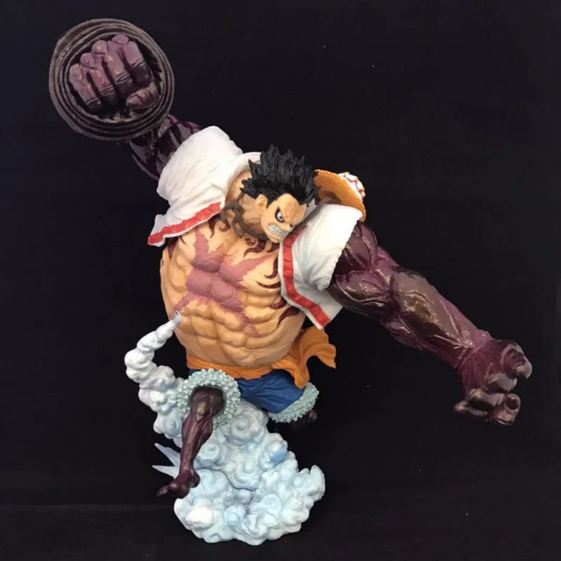 21.5CM Japanese Cartoons Anime Action Figure One Piece Monkey D Luffy Gear 4 Fourth PVC Statue Collection Model Kids Toys Doll
21.5CM Japanese Cartoons Anime Action Figure One Piece Monkey D Luffy Gear 4 Fourth PVC Statue Collection Model Kids Toys Doll