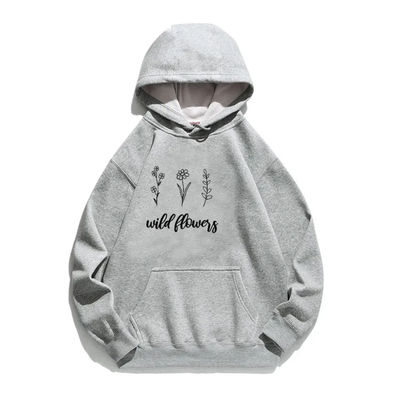 Women Hoodie Wild Flowers Printed Hoodies Women Fleece Long Sleeve Loose Sweatshirt with Hat Girls Pullovers Winter
Women Hoodie Wild Flowers Printed Hoodies Women Fleece Long Sleeve Loose Sweatshirt with Hat Girls Pullovers Winter