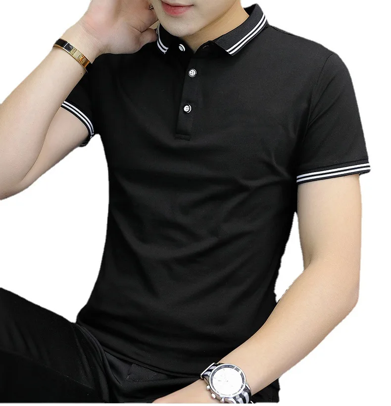 men's short sleeve POLO shirt on the new man in large yards short T adolescent students half sleeve T-shirt POLO shirt
men's short sleeve POLO shirt on the new man in large yards short T adolescent students half sleeve T-shirt POLO shirt