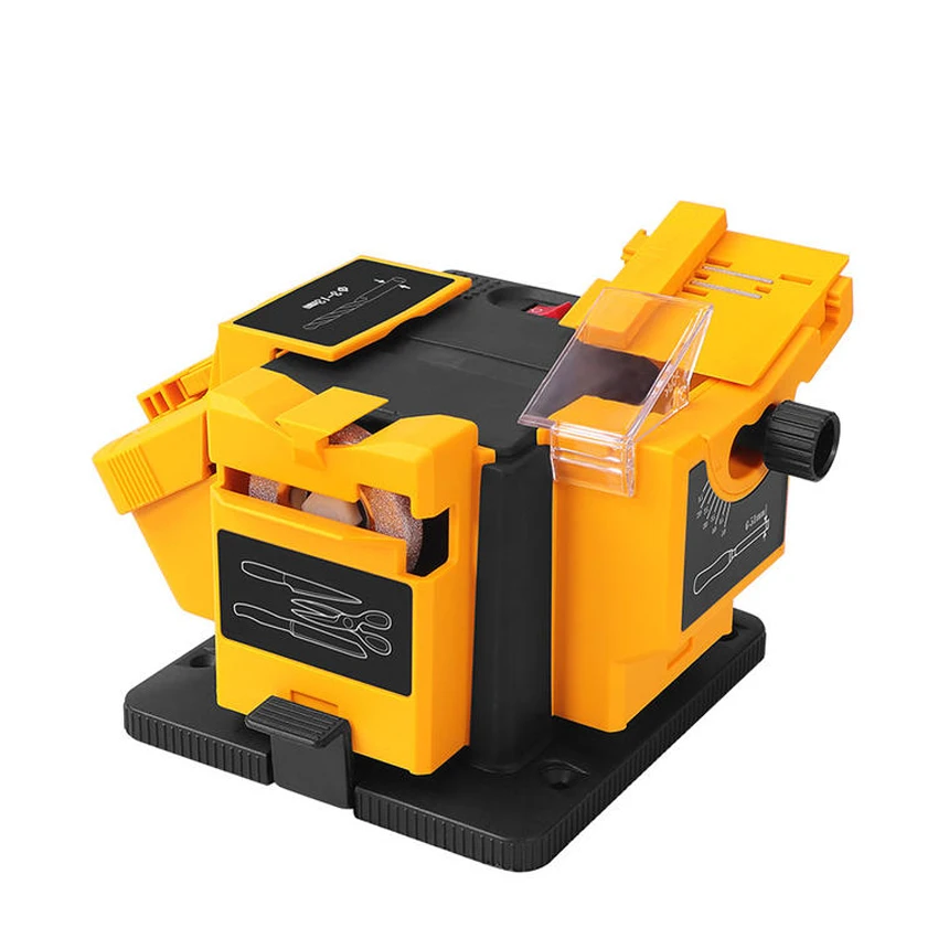 96W 3 In 1 professional Electric Knife Sharpener Drill Sharpening Machine Kitchen Knife Sharper Multifactional Grinder 5-61MM
96W 3 In 1 professional Electric Knife Sharpener Drill Sharpening Machine Kitchen Knife Sharper Multifactional Grinder 5-61MM