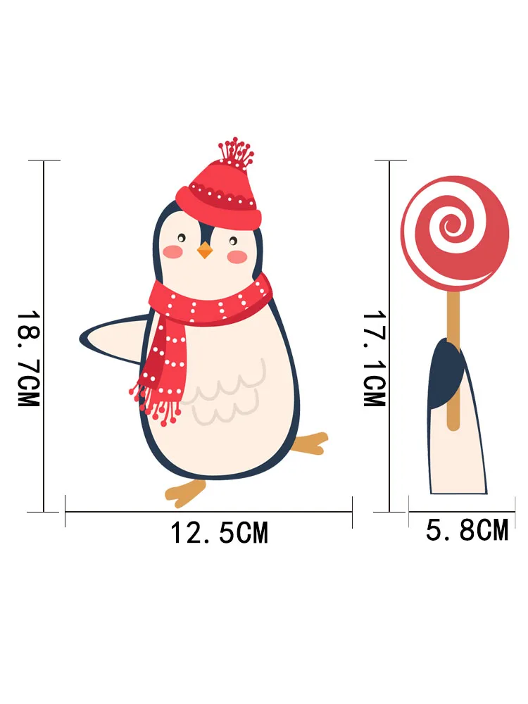 ZTTZDY Christmas Decorate The Penguin Snowman Car Rear Window Sticker YJ3-0031
ZTTZDY Christmas Decorate The Penguin Snowman Car Rear Window Sticker YJ3-0031