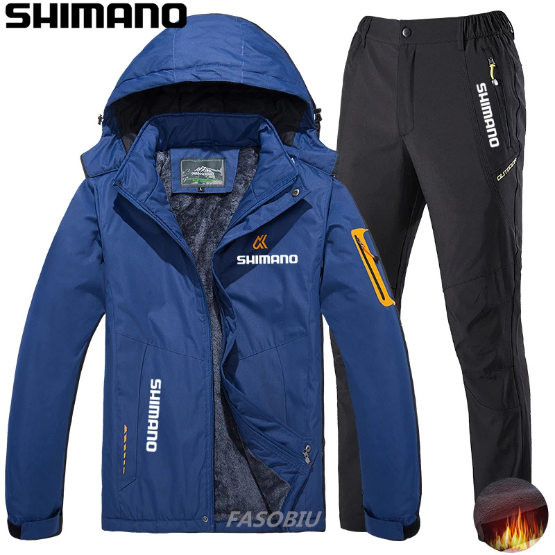 Мужская осенне-зимняя одежда для рыбалки SHIMANO, бархатная плотная одежда для альпинизма, Рыболовные костюмы, ветрозащитные теплые куртки
Мужская осенне-зимняя одежда для рыбалки SHIMANO, бархатная плотная одежда для альпинизма, Рыболовные костюмы, ветрозащитные теплые куртки