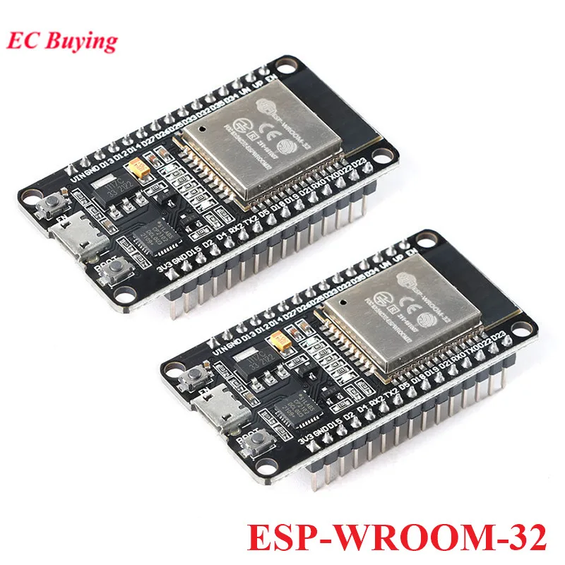 5pcs ESP-32S ESP32 WiFi Bluetooth-compatible Development Board Module ESP-32 NodeMCU Ultra-Low Power Dual Cores CPU MCU
5pcs ESP-32S ESP32 WiFi Bluetooth-compatible Development Board Module ESP-32 NodeMCU Ultra-Low Power Dual Cores CPU MCU