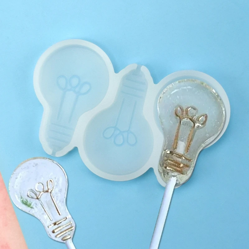 Bulb Shaped Candy Molds Lollipop Chocolate Candy Mold for Sugarcraft Cake Decoration Cupcake Topper Jewelry Casting Mold
Bulb Shaped Candy Molds Lollipop Chocolate Candy Mold for Sugarcraft Cake Decoration Cupcake Topper Jewelry Casting Mold