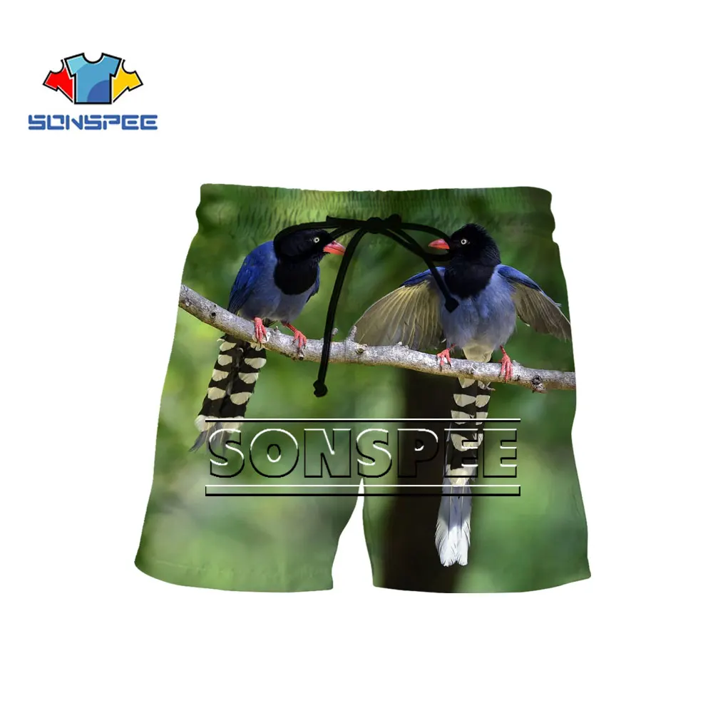SONSPEE Shorts Summer New Men Women Beach Short 3D Print Magpie Hip Hop Casual Fashion Sports Fitness Harajuku Casual Pants
SONSPEE Shorts Summer New Men Women Beach Short 3D Print Magpie Hip Hop Casual Fashion Sports Fitness Harajuku Casual Pants