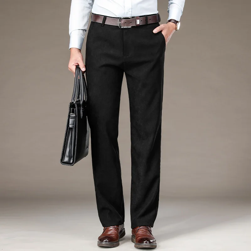 2020 fall new men's corduroy classic straight casual pants business fashion high-quality stretch pants men's brand trousers.
2020 fall new men's corduroy classic straight casual pants business fashion high-quality stretch pants men's brand trousers.