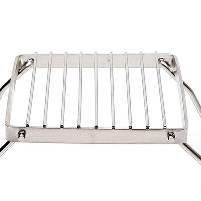 Folding Campfire Grill,Made From Stainless Steel for Outdoor and Camping with Durable Carrying Bag Compact and Portable
Folding Campfire Grill,Made From Stainless Steel for Outdoor and Camping with Durable Carrying Bag Compact and Portable