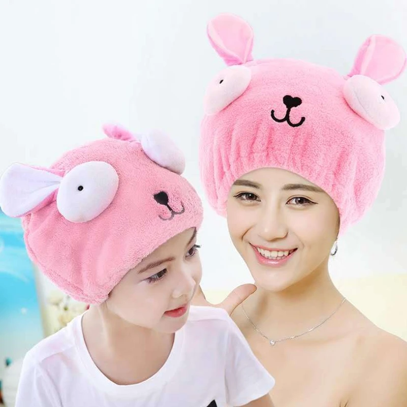 Microfiber Shower Cap For Kids Cartoon Hair Quick Drying Towel Bath Wrap Hat Turban Dry Shower Cap Hair Bonnet Bathroom Supplies
Microfiber Shower Cap For Kids Cartoon Hair Quick Drying Towel Bath Wrap Hat Turban Dry Shower Cap Hair Bonnet Bathroom Supplies