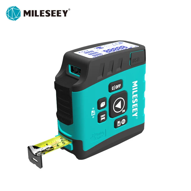 

Mileseey Laser rangefinder DT20 3-in-1 laser distance meter   Smart tape measure Digital display Measuring tape