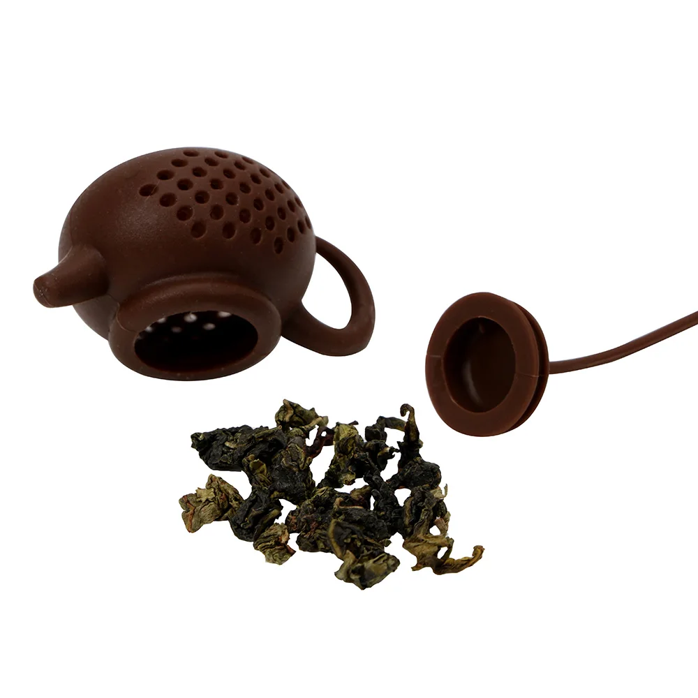 Tea Strainer Cute Teapot Shape Tea Infuser Teaware Empty Silicone Tea Bags Herbal Filter Diffuser Kitchen Supplies Creative
Tea Strainer Cute Teapot Shape Tea Infuser Teaware Empty Silicone Tea Bags Herbal Filter Diffuser Kitchen Supplies Creative