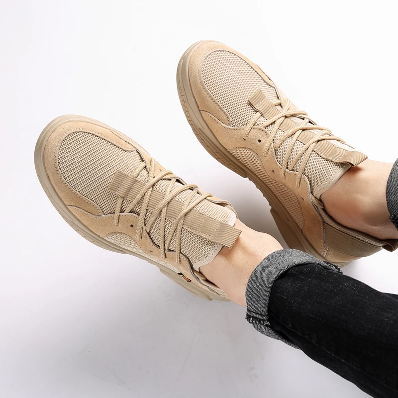 Misalwa Outdoor Comfortable Men Shoes 2021 Autumn Classic Mesh Leather Work Shoes Low Heel Sneakers For Men Adult Moccasins
Misalwa Outdoor Comfortable Men Shoes 2021 Autumn Classic Mesh Leather Work Shoes Low Heel Sneakers For Men Adult Moccasins