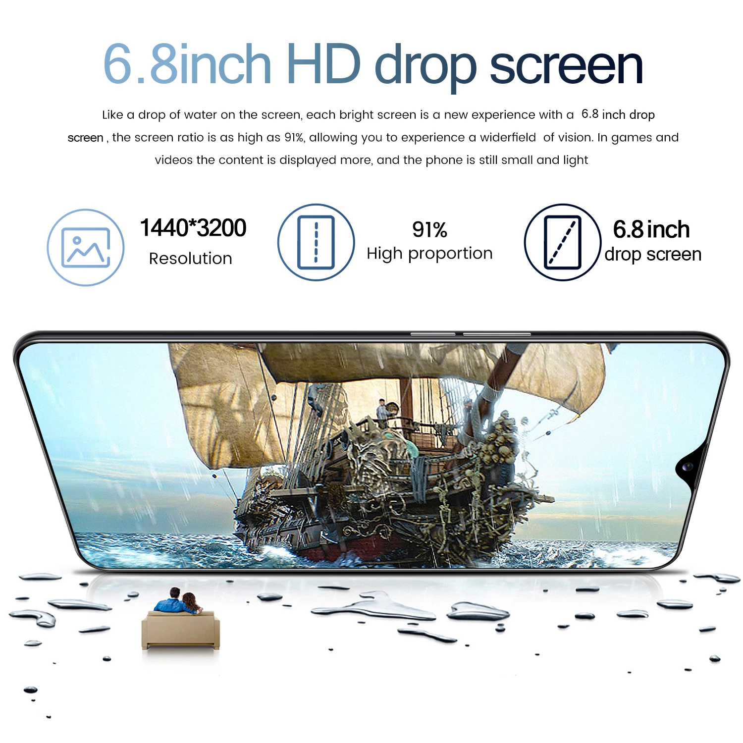 Global Version S20U 6.8 Smartphones 2G+512G 5000mAh High Density Battery Unlocked 48MP Android10 Dual SIM Mobile Phone Deca Core
Global Version S20U 6.8 Smartphones 2G+512G 5000mAh High Density Battery Unlocked 48MP Android10 Dual SIM Mobile Phone Deca Core