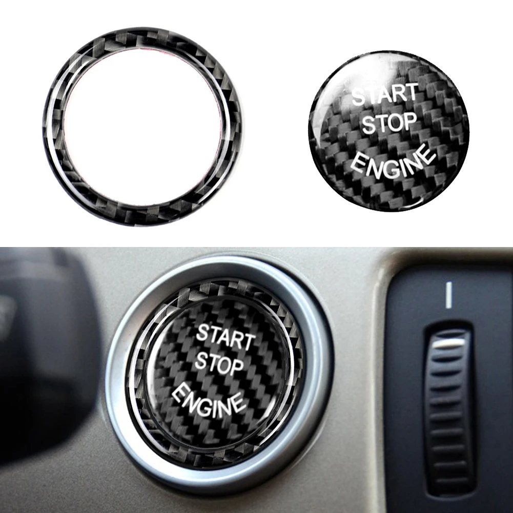 Carbon Fiber Engine Start Stop Switch Button Cover For BMW E90/E87/E60 E70/Z4 Car Interior Accessories
Carbon Fiber Engine Start Stop Switch Button Cover For BMW E90/E87/E60 E70/Z4 Car Interior Accessories