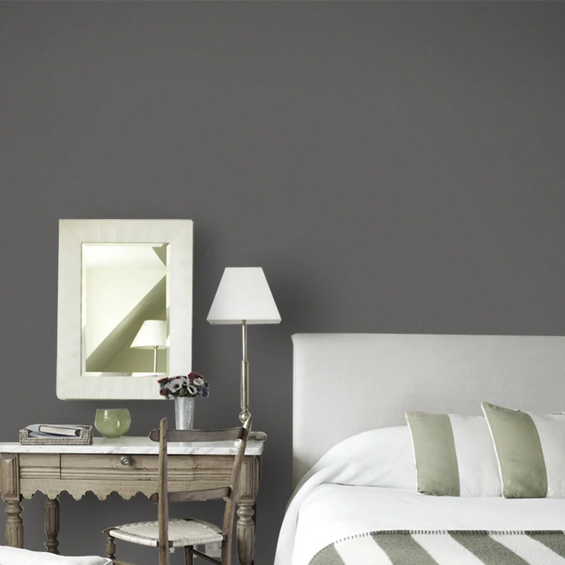 Nordic Modern Wallpaper Minimalist Bedroom Living Room Wallpaper Pure Coloured Non-woven Wallpaper Cement Grey Wallpaper
Nordic Modern Wallpaper Minimalist Bedroom Living Room Wallpaper Pure Coloured Non-woven Wallpaper Cement Grey Wallpaper