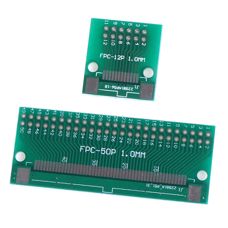 1PCS Hot New 0.5mm FFC FPC to DIP 2.54mm PCB Converter Board Adapter Socket Plate Welding With Connector 8P/12P/20P/24P/50Pin
1PCS Hot New 0.5mm FFC FPC to DIP 2.54mm PCB Converter Board Adapter Socket Plate Welding With Connector 8P/12P/20P/24P/50Pin