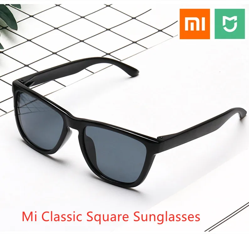 

Солнцезащитные очки Xiaomi Mijia классические квадратные с поляризационными линзами TAC в стиле ретро легкая оправа без винтов с защитой от ультр...