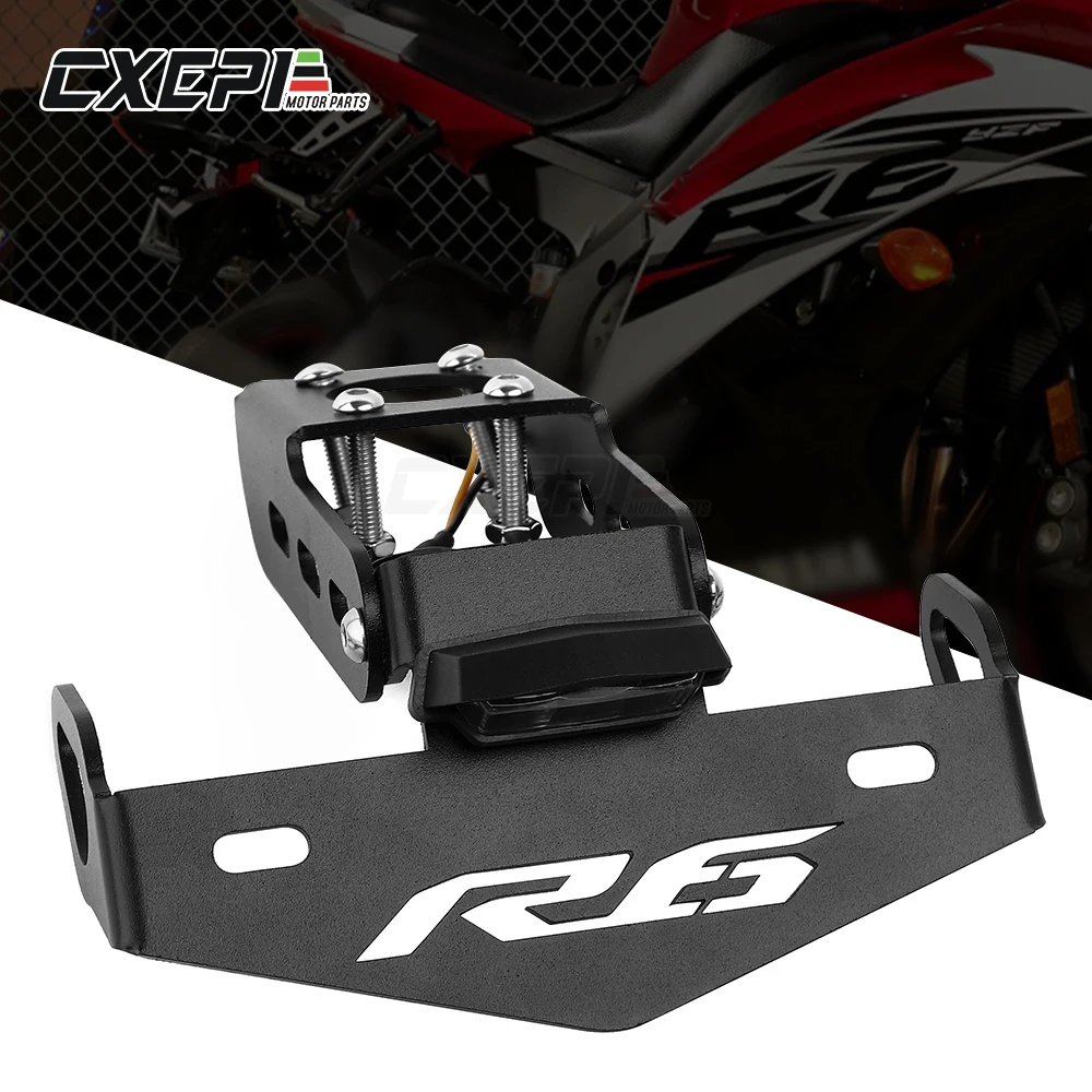 Держатель номерного знака со светодиодной подсветкой для YAMAHA YZF R6 YZFR6 2006-2015 2016 аксессуары для мотоциклов аккуратный держатель крыла
Держатель номерного знака со светодиодной подсветкой для YAMAHA YZF R6 YZFR6 2006-2015 2016 аксессуары для мотоциклов аккуратный держатель крыла