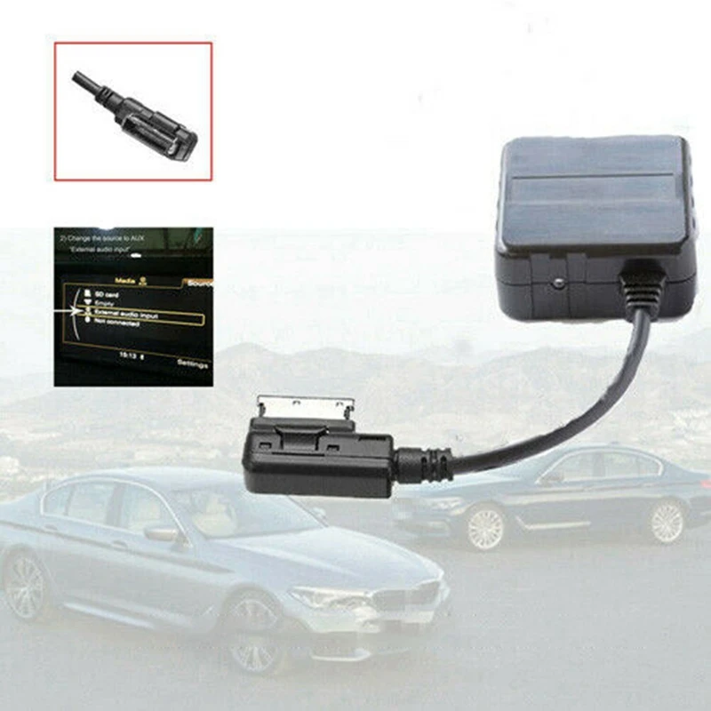 Автомобильный AMI MDI Bluetooth музыкальный беспроводной приемник AUX адаптер подходит для-A4L A5 A8L Q5 Q7
Автомобильный AMI MDI Bluetooth музыкальный беспроводной приемник AUX адаптер подходит для-A4L A5 A8L Q5 Q7