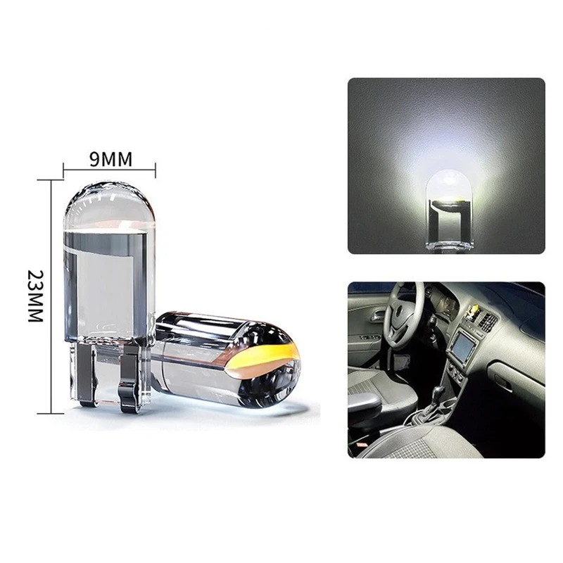 Car Light COB Glass 6000K White Auto Automobiles License Plate Lamp Dome Bulb
Car Light COB Glass 6000K White Auto Automobiles License Plate Lamp Dome Bulb