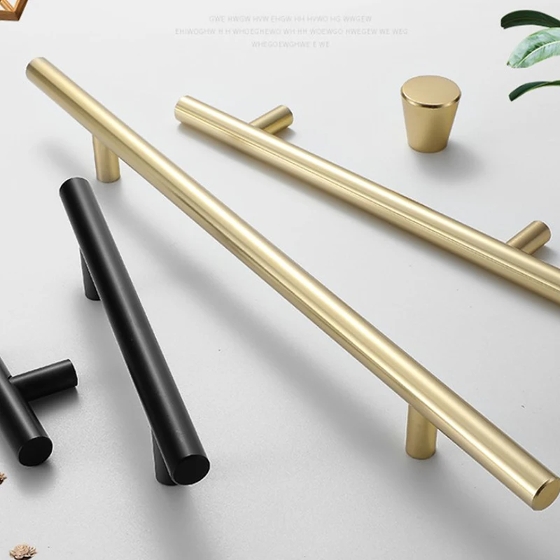 Black Golden Cupboard Handle Brushed Stainless Steel Kitchen Cabinet Door Knob
Black Golden Cupboard Handle Brushed Stainless Steel Kitchen Cabinet Door Knob