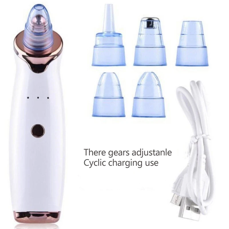 Electric Blackhead Remover Face Deep Nose Cleaner T Zone Pore Acne Pimple Removal Vacuum Suction Facial Diamond Face Care Tool
Electric Blackhead Remover Face Deep Nose Cleaner T Zone Pore Acne Pimple Removal Vacuum Suction Facial Diamond Face Care Tool