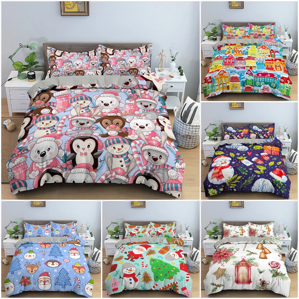 Christmas Decoration Pattern Bedding Set Santa Claus 2021 Christmas Ornament New Year 2022 Xmas Navidad Gifts
Christmas Decoration Pattern Bedding Set Santa Claus 2021 Christmas Ornament New Year 2022 Xmas Navidad Gifts