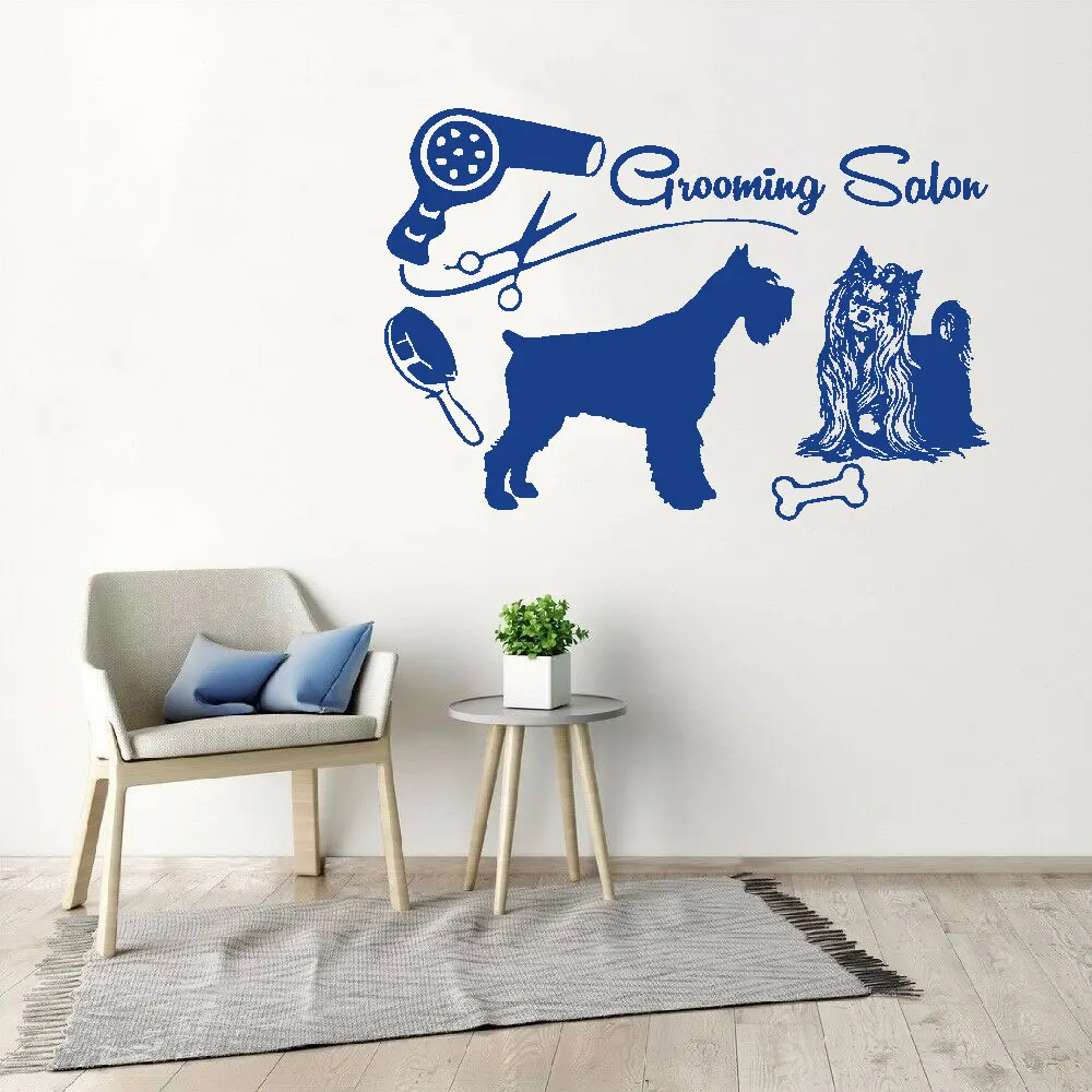 Grooming Pet Salon Wall Sticker Vinyl Decal Window Logo Animals Decor Puppy Shop Salon Decor Pet Care Sign Decoration DW11418
Grooming Pet Salon Wall Sticker Vinyl Decal Window Logo Animals Decor Puppy Shop Salon Decor Pet Care Sign Decoration DW11418