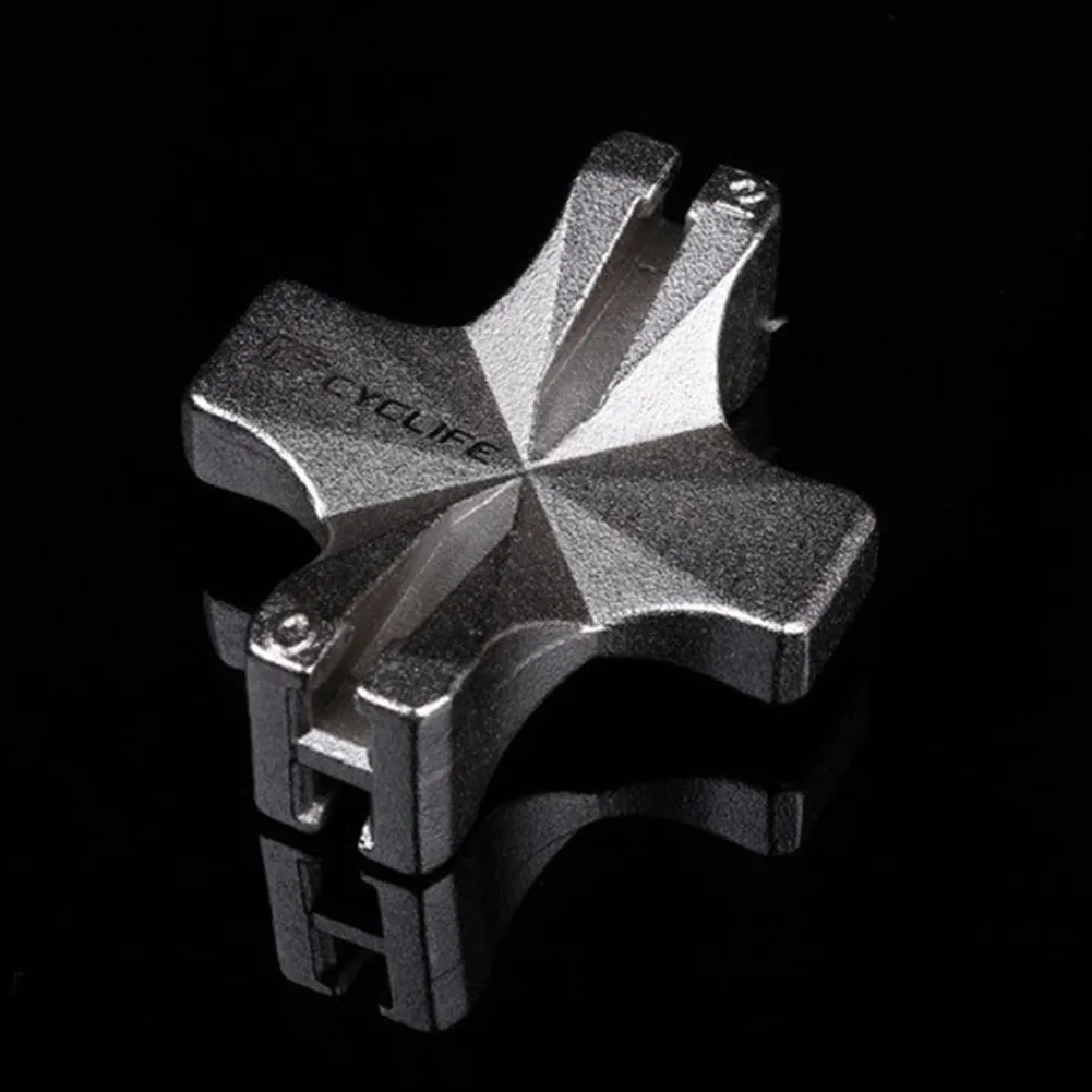 1pc Bicycle CL-608 Advanced Spoke Wrench For High-Tensile Wire Braided Knitting Ring Bike Adjusting Mutilfunction Repair Tool
1pc Bicycle CL-608 Advanced Spoke Wrench For High-Tensile Wire Braided Knitting Ring Bike Adjusting Mutilfunction Repair Tool