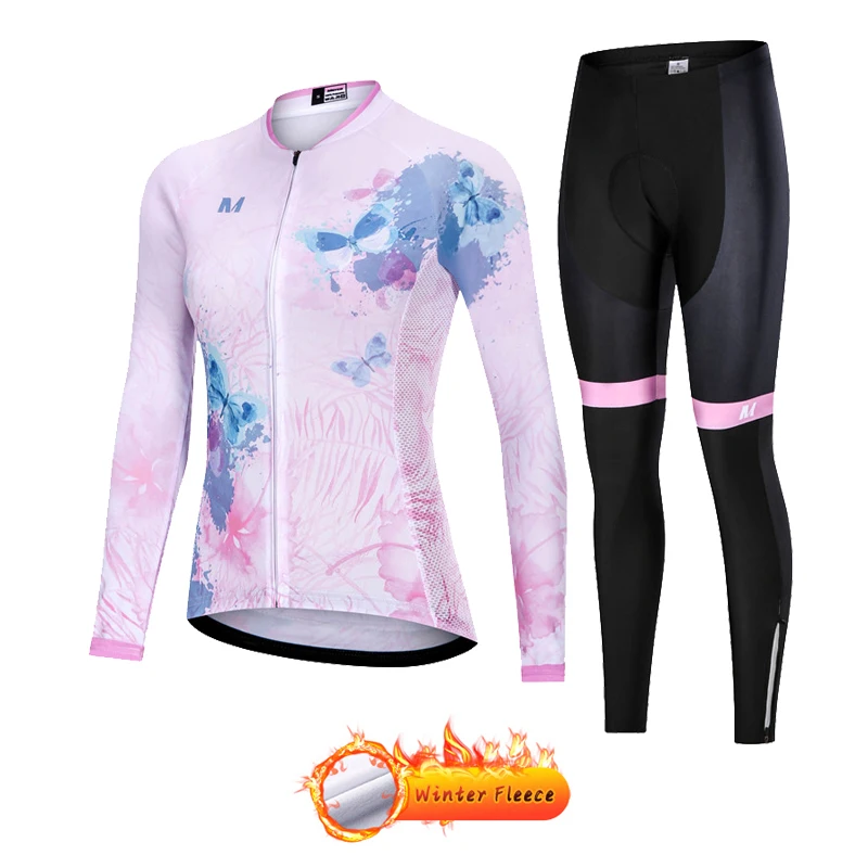 Winter Cycling Suit Jersey Kits Fleece Thermal Sportswear Windproof Two Piece Set Women Bicycle Clothing Roupa Ciclismo Feminina
Winter Cycling Suit Jersey Kits Fleece Thermal Sportswear Windproof Two Piece Set Women Bicycle Clothing Roupa Ciclismo Feminina