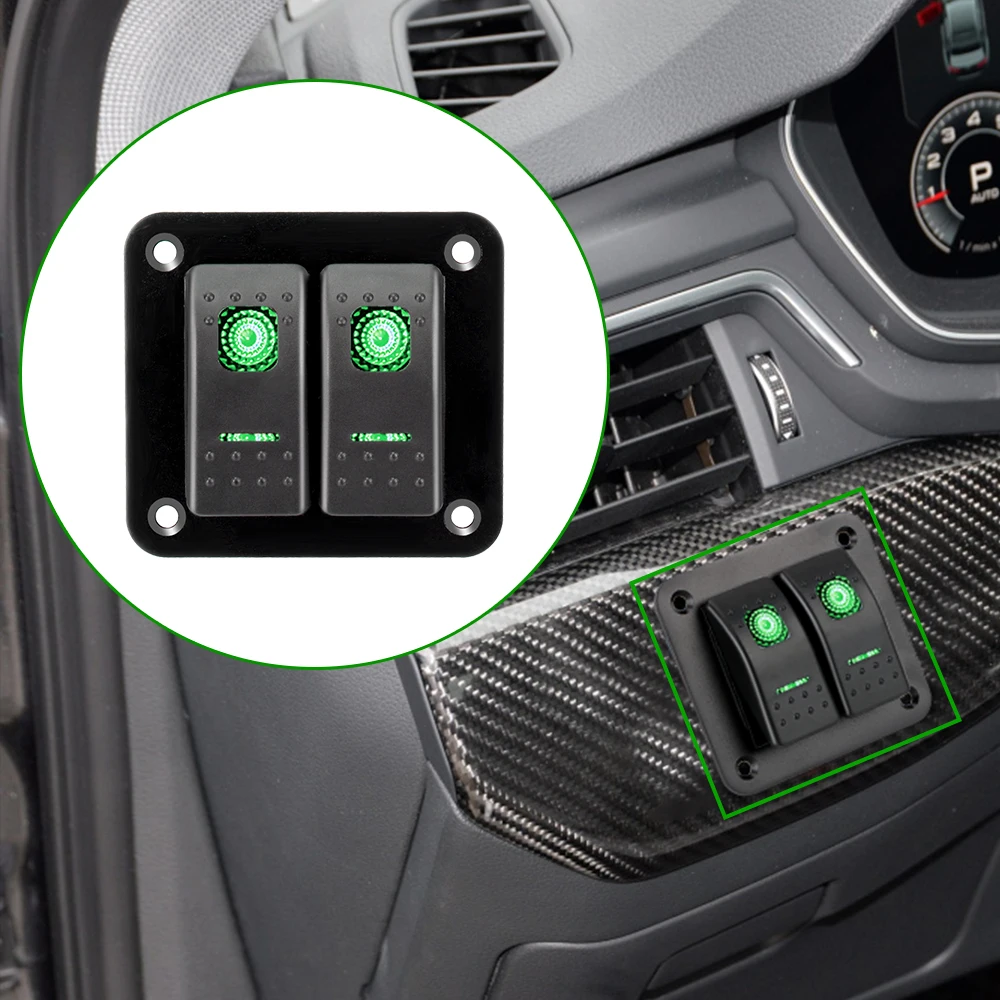 2 Gang кулисный переключатель Панель 12-24V автоматический выключатель светодиодный Водонепроницаемый переключатель Панель для автомобиля мор...
2 Gang кулисный переключатель Панель 12-24V автоматический выключатель светодиодный Водонепроницаемый переключатель Панель для автомобиля мор...