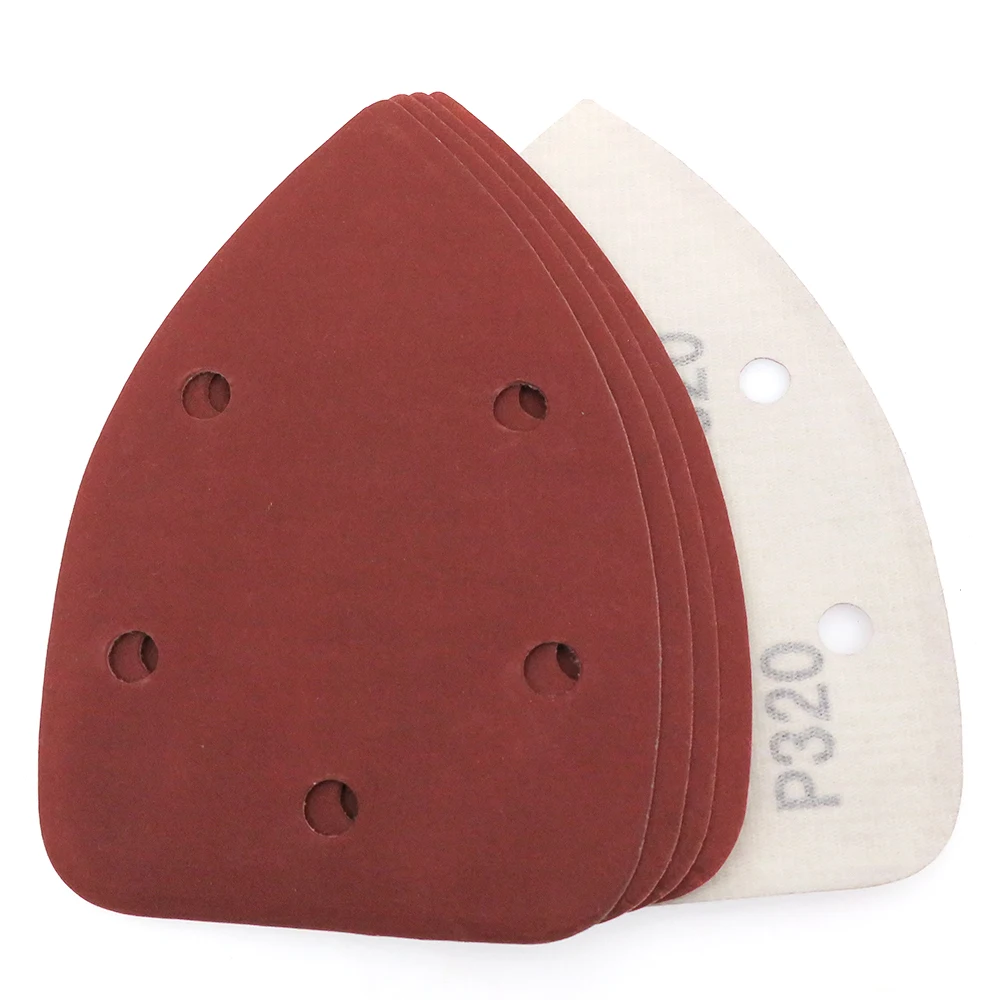 20pcs Self-adhesive Sandpaper Triangle 5 holes Delta SanderHook Loop Sandpaper Disc Abrasive Tools For Polishing Grit 40-1000
20pcs Self-adhesive Sandpaper Triangle 5 holes Delta SanderHook Loop Sandpaper Disc Abrasive Tools For Polishing Grit 40-1000