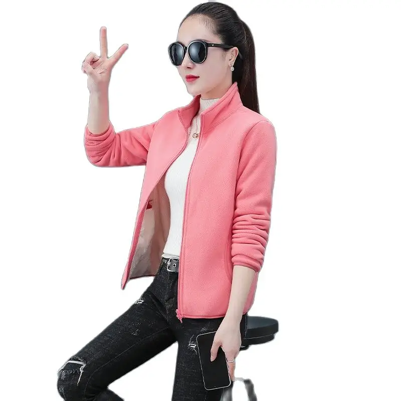 New Household Walker Outdoor Autumn And Winter Leisure Sports Stand Collar Fleece Women'S Flannel Thickened Warm Cardigan Coat
New Household Walker Outdoor Autumn And Winter Leisure Sports Stand Collar Fleece Women'S Flannel Thickened Warm Cardigan Coat