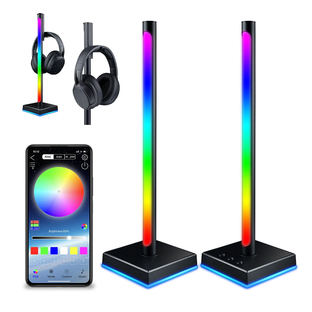2 шт. RGB музыка управление звуком Светодиодная лента светильник музыкальный звук управление звуком пикап ритм атмосфера лампа подсветка све...
2 шт. RGB музыка управление звуком Светодиодная лента светильник музыкальный звук управление звуком пикап ритм атмосфера лампа подсветка све...