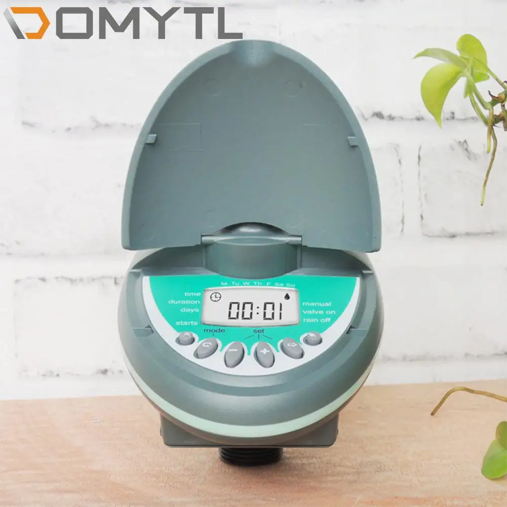 Rrigation Controller Garden Plastic Watering Automatic Electronic Timer System Programmable Faucet Tools
Rrigation Controller Garden Plastic Watering Automatic Electronic Timer System Programmable Faucet Tools