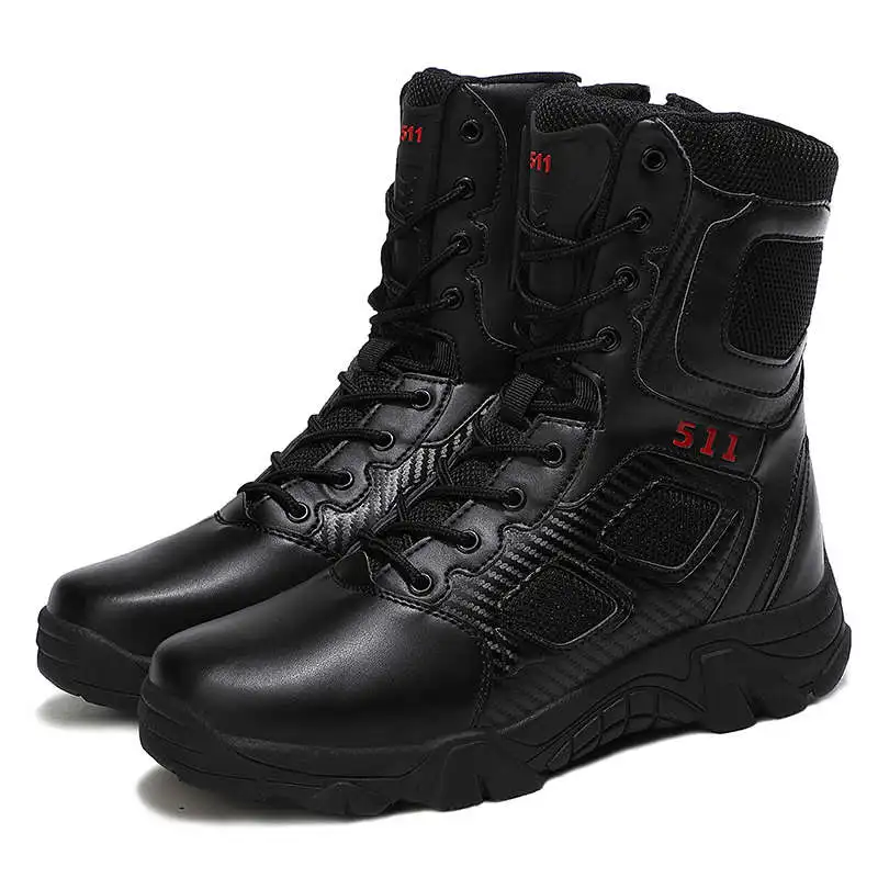Anti-Slip Military Shoe Rangers Wear-resistant Safety Boots Man Lace-up High Top Work Boots for Men Breathable Working Shoes M9
Anti-Slip Military Shoe Rangers Wear-resistant Safety Boots Man Lace-up High Top Work Boots for Men Breathable Working Shoes M9