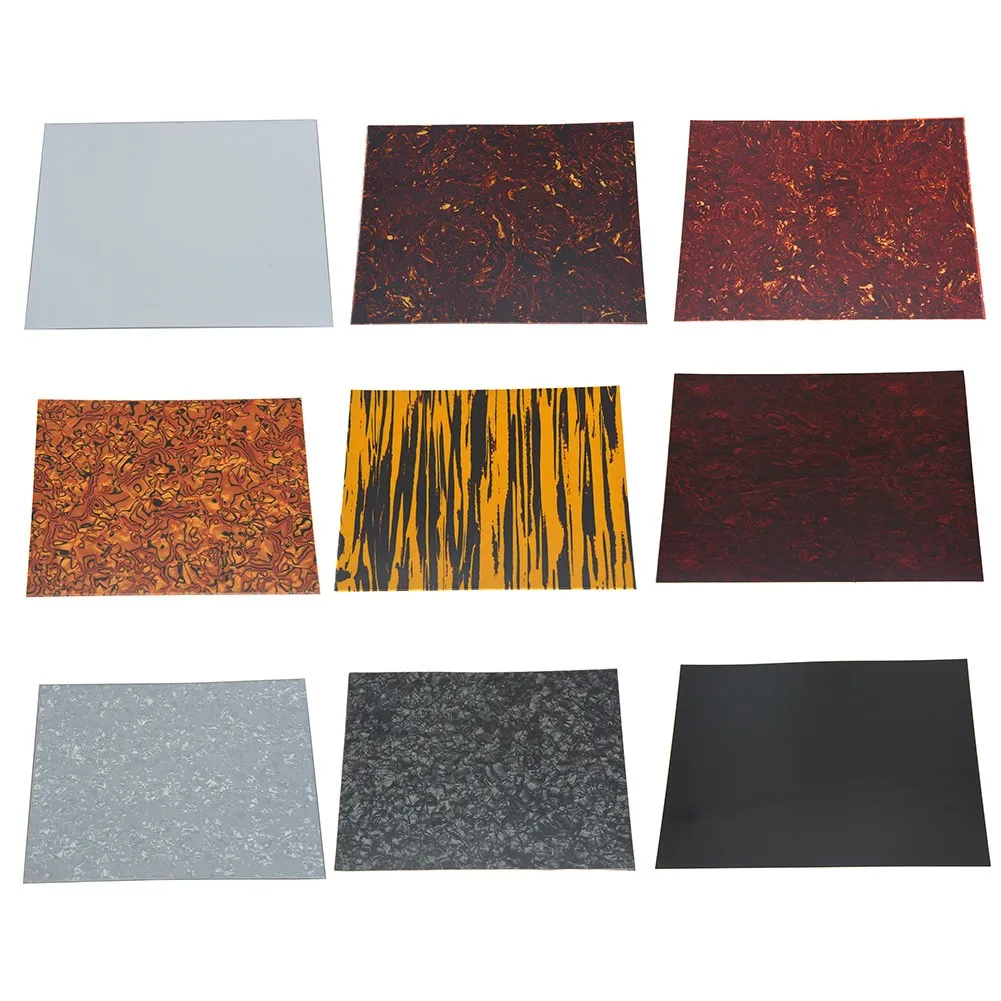 25x20cm Acoustic Guitar Pickguard Blank Sheet Material Multi-Colors Fits Most Style Acoustic Guitar Durable Guitar Accessories
25x20cm Acoustic Guitar Pickguard Blank Sheet Material Multi-Colors Fits Most Style Acoustic Guitar Durable Guitar Accessories
