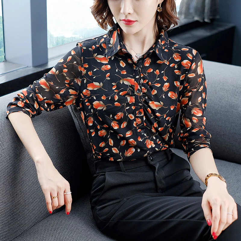 Women Vintage Floral Printing Blouse Elegant Lady Floral Chiffion Clothes Half Sleeve Vintage Floral Blouse Tops
Women Vintage Floral Printing Blouse Elegant Lady Floral Chiffion Clothes Half Sleeve Vintage Floral Blouse Tops