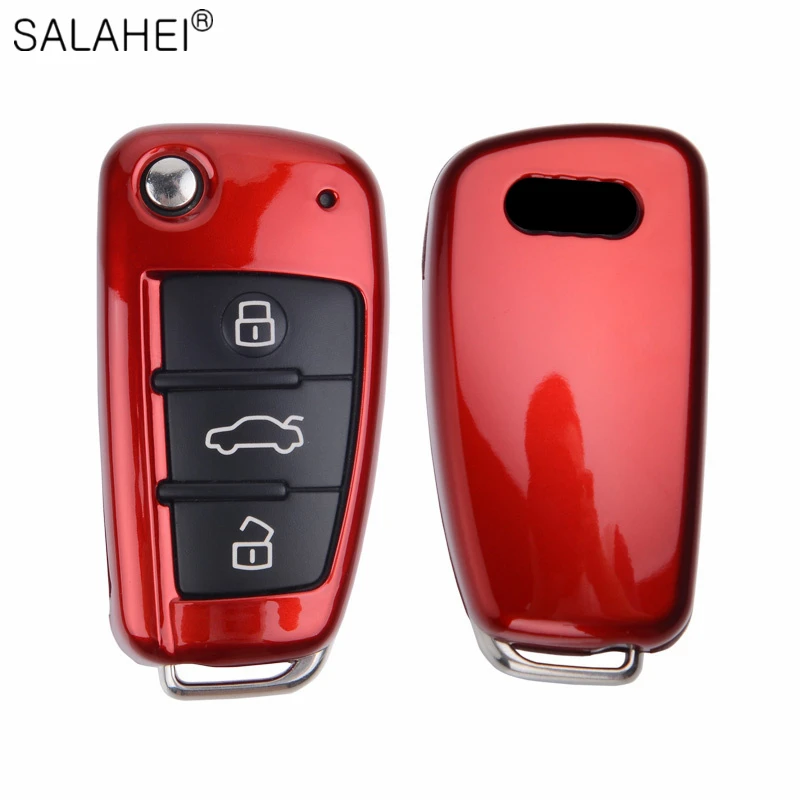 Чехол для автомобильного ключа, защитный чехол из АБС-пластика для Audi A1, A3, A4, 8P, 8V, S3, RS3, Q3, Q7, C5, C6, S3, TT 
Чехол для автомобильного ключа, защитный чехол из АБС-пластика для Audi A1, A3, A4, 8P, 8V, S3, RS3, Q3, Q7, C5, C6, S3, TT