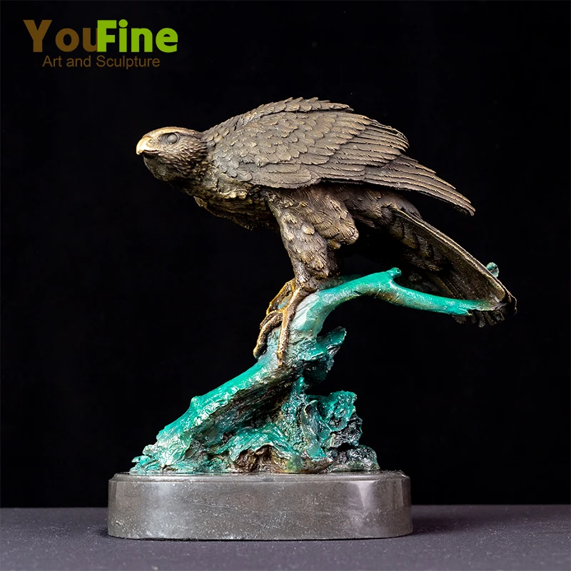 30cm Bronze Eagle Statue Bronze Eagle Sculpture With Marble Base Bronze Animal Statues For Home Decor Ornament Art Crafts
30cm Bronze Eagle Statue Bronze Eagle Sculpture With Marble Base Bronze Animal Statues For Home Decor Ornament Art Crafts