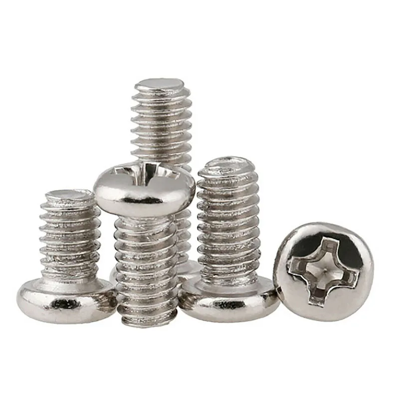 Zinc Plated Cross Recessed Round Pan Head Screws Phillips Screws M1.4 1.6 1.7 2 M2.5
Zinc Plated Cross Recessed Round Pan Head Screws Phillips Screws M1.4 1.6 1.7 2 M2.5