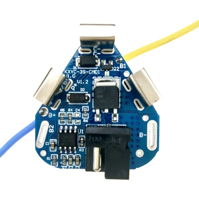 3S 10.8V 12.6V 40A BMS 18650 Lithium Battery Board BMS for Screwdriver Shura Shurika Battery 3S 12V Battery Replace Use
3S 10.8V 12.6V 40A BMS 18650 Lithium Battery Board BMS for Screwdriver Shura Shurika Battery 3S 12V Battery Replace Use