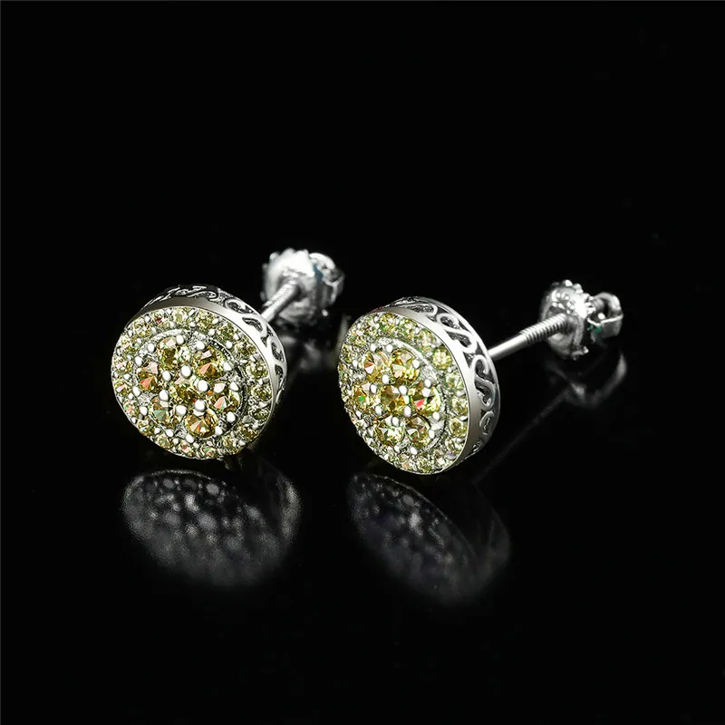 Male Female Rainbow Crystal Small Earring Luxury Gold Silver Color Stud Earrings For Women Men Punk Round Zircon Wedding Jewelry
Male Female Rainbow Crystal Small Earring Luxury Gold Silver Color Stud Earrings For Women Men Punk Round Zircon Wedding Jewelry