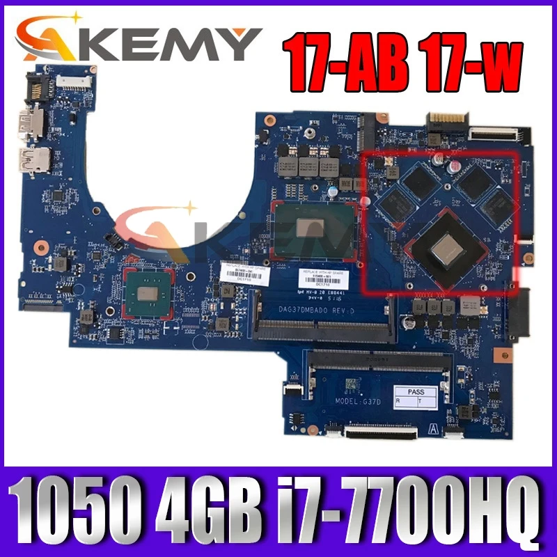 for HP 17-AB 17-W Laptop motherboard 915467-601 MOTHERBOARD DSC 1050 4GB i7-7700HQ DAG37DMBAD0 100% fully tested
for HP 17-AB 17-W Laptop motherboard 915467-601 MOTHERBOARD DSC 1050 4GB i7-7700HQ DAG37DMBAD0 100% fully tested
