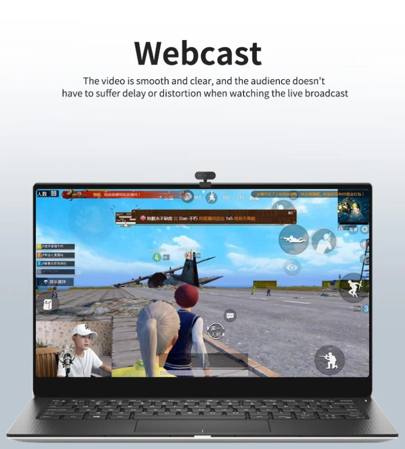 2K HD Webcam Mini Computer PC Web Camera With Microphone Rotatable Cameras For Live Broadcast Video Calling Conference Work
2K HD Webcam Mini Computer PC Web Camera With Microphone Rotatable Cameras For Live Broadcast Video Calling Conference Work