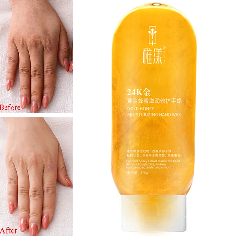 Golden Hand Mask Whitening Moisturizing Moisturizing Fine Lines Hand Care Exfoliating Calluses Hand Wax High Capacity 220g
Golden Hand Mask Whitening Moisturizing Moisturizing Fine Lines Hand Care Exfoliating Calluses Hand Wax High Capacity 220g